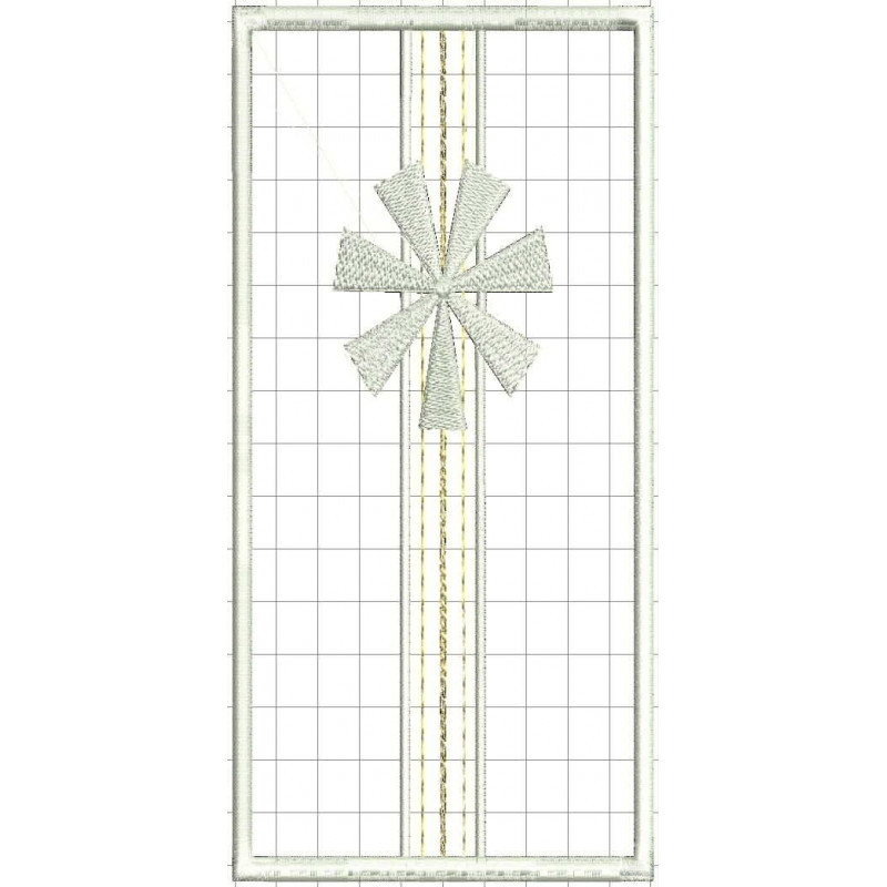 Ponchado Navidad Caja Regalo calidad listo para bordar en Printernet